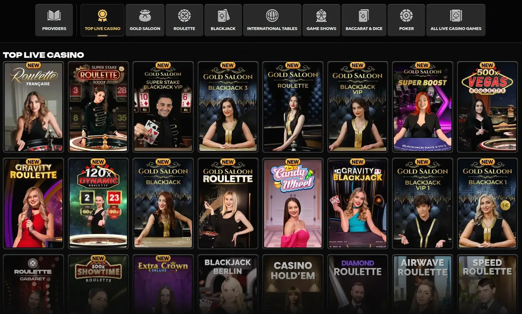 Spirit Casino Live Dealer Spiele