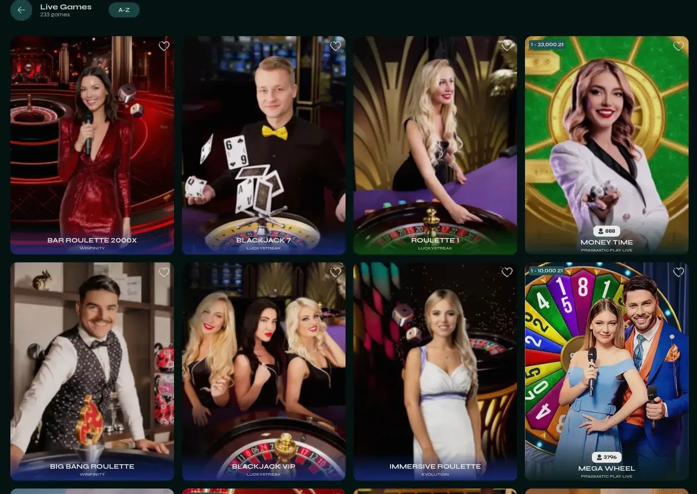 Spirit Casino Konto erstellen Bonus Übersicht