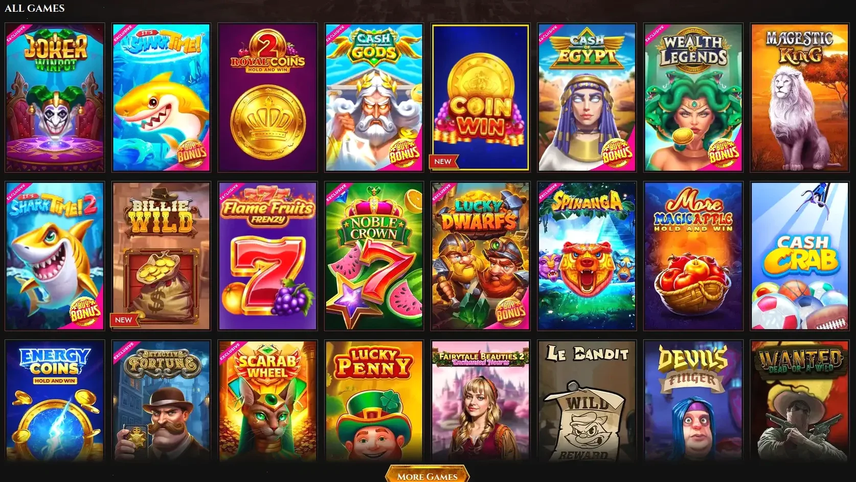 Spirit Casino mobile Bonus Übersicht